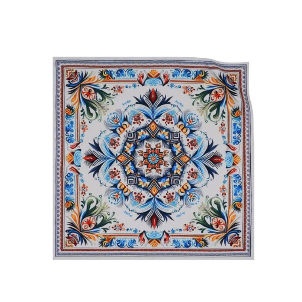 Дизайнерська велика хустка "Казковий  орнамент" My Scarf