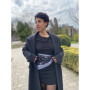 Дизайнерська косинка "Київські ластівки" My Scarf,  70 см на 70 см на 100 см
