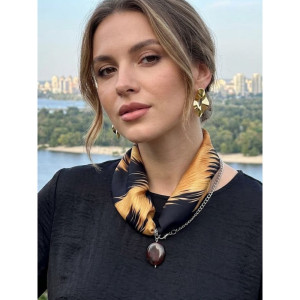 Стильне жіноче кольє "Леопард" My Scarf, стильний чокер