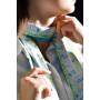 Авторський твіллі з українським принтом "Код націі" My Scarf