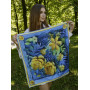Хустка авторська My Scarf Квіти Украіни 2024