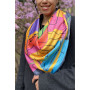 Дизайнерська хустка "Силует" My Scarf, 90 см на 90 см