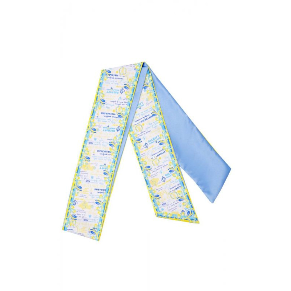 Дизайнерський твіллі "Код нації" від бренда My Scarf