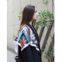 Косинка дизанерська  "Косовські мотиви" My Scarf, 70х70х100 см, шовк
