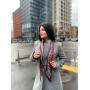 Дизайнерський  твіллі з патріотичним принтом "Трипілля " My Scarf