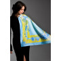 Авторська хустка "Украінські квіти" подарункова упаковка My Scarf