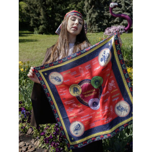 Хустка авторська My Scarf Українська міфологія 