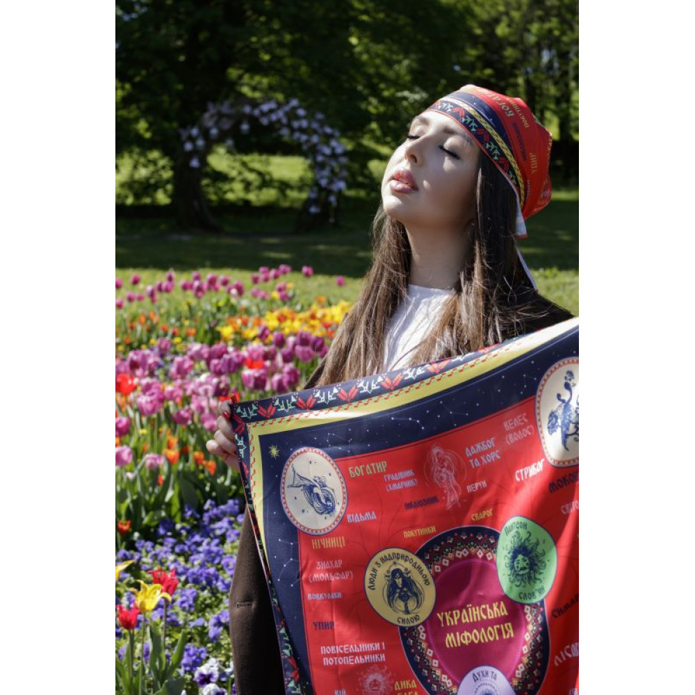 Хустка авторська My Scarf Українська міфологія 