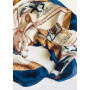 Шовкова хустка my scarf "Королівський сапфір", шийна хустка