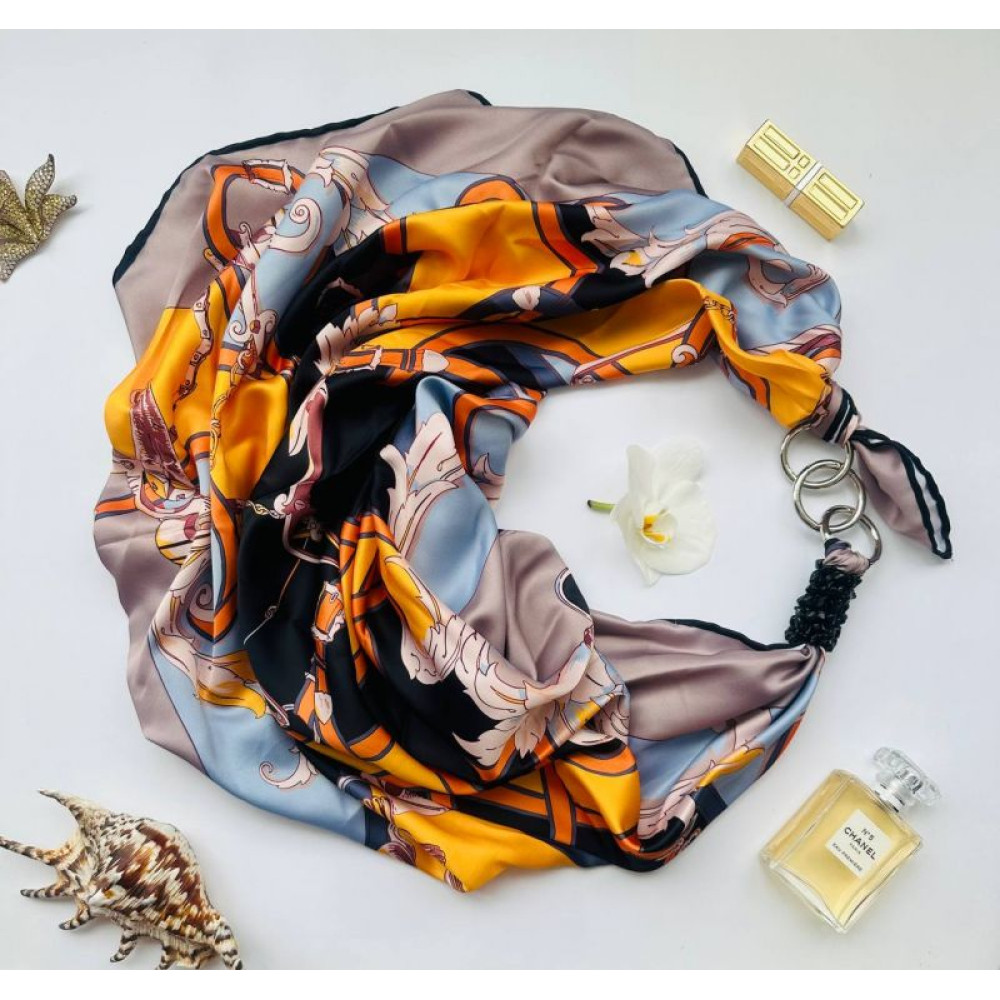 Дизайнерська хустка My Scarf "Італійський стиль" 70 на 70 см