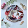 Дизайнерська хустка "Весняний сад" від бренда My Scarf, подарунок жінці