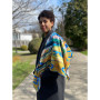 Дизайнерська хустка "Мій Крим" My Scarf, 90 см на 90 см