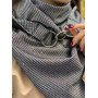 Теплий шарф My Scarf двосторонній , з вкрапленнями малюнку