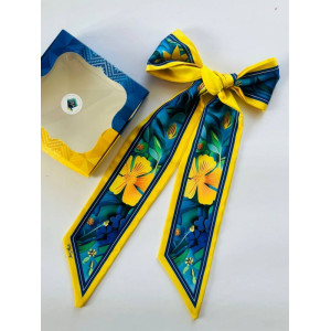 Твіллі авторський My Scarf двосторонній Квітка Незламності