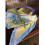 Шовкова косинка «Квіти Украіни" від My Scarf