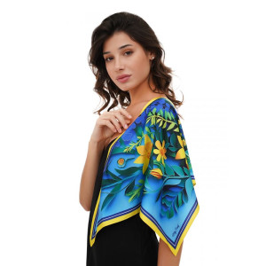 Косинка дизайнерська, бандана "Квіти України" від My Scarf