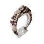 Стильний обруч із вузлом (зміїний принт) від бренду My Scarf