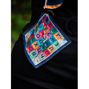 Брелок дизайнерський My Scarf "Український Алфавіт" 15x15 см