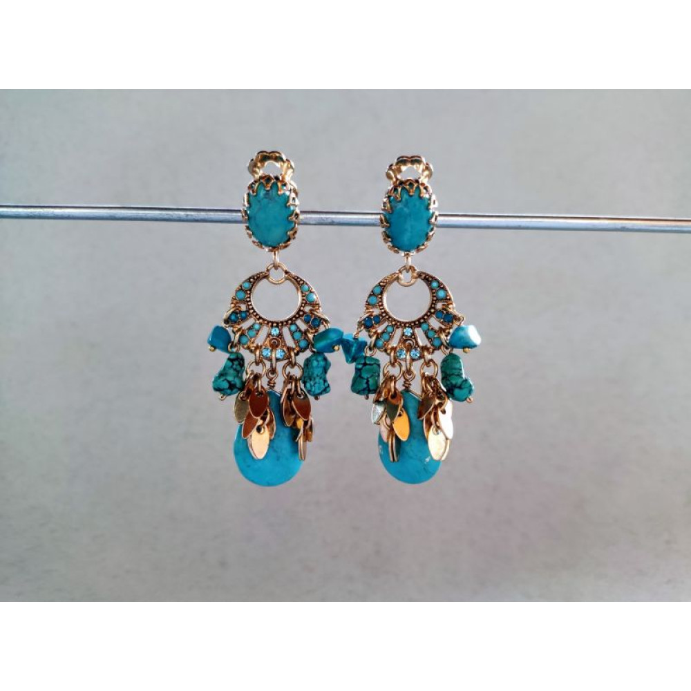 Кліпси з колекції «Artifacts» Арт. K9113188ARTurquoise