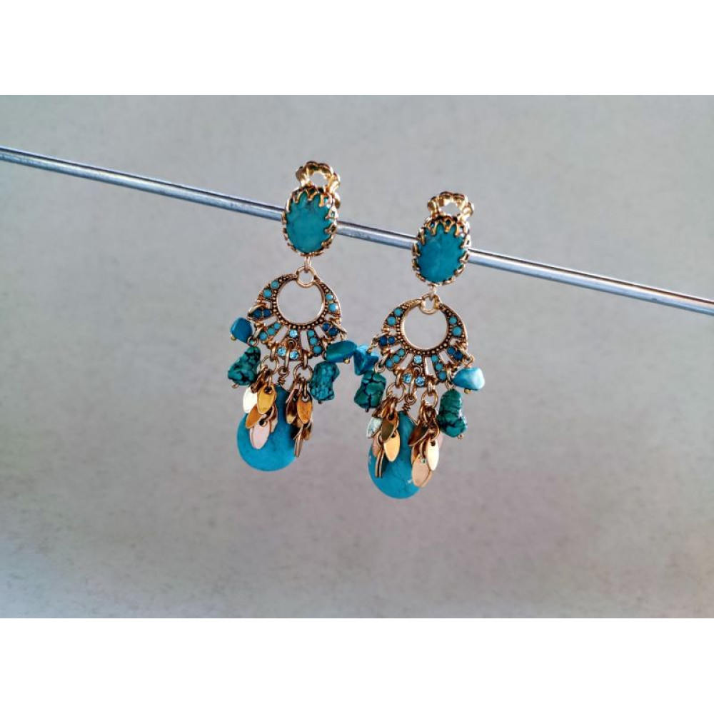 Кліпси з колекції «Artifacts» Арт. K9113188ARTurquoise