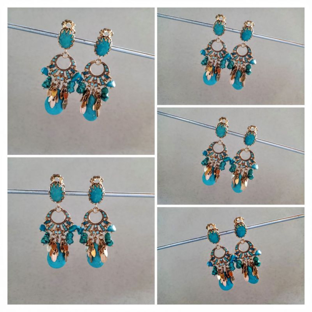 Кліпси з колекції «Artifacts» Арт. K9113188ARTurquoise
