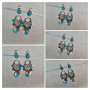 Кліпси з колекції «Artifacts» Арт. K9113188ARTurquoise