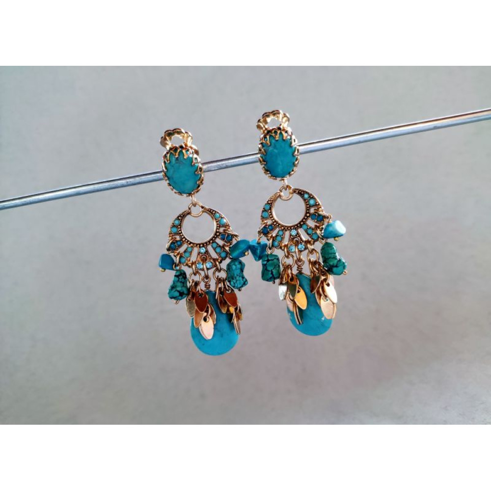 Кліпси з колекції «Artifacts» Арт. K9113188ARTurquoise