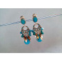 Кліпси з колекції «Artifacts» Арт. K9113188ARTurquoise