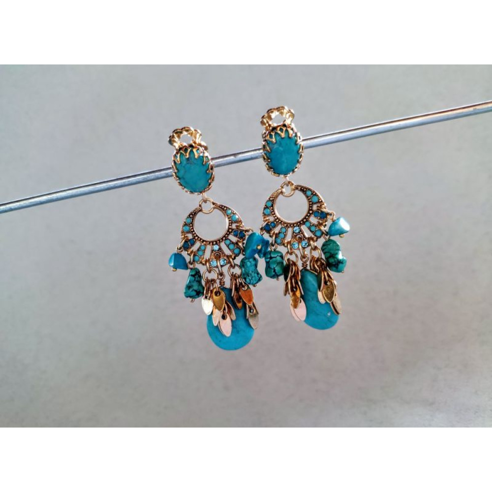 Кліпси з колекції «Artifacts» Арт. K9113188ARTurquoise