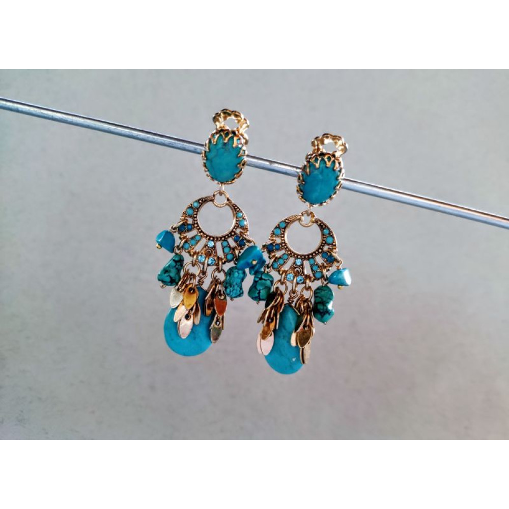 Кліпси з колекції «Artifacts» Арт. K9113188ARTurquoise