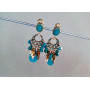 Кліпси з колекції «Artifacts» Арт. K9113188ARTurquoise