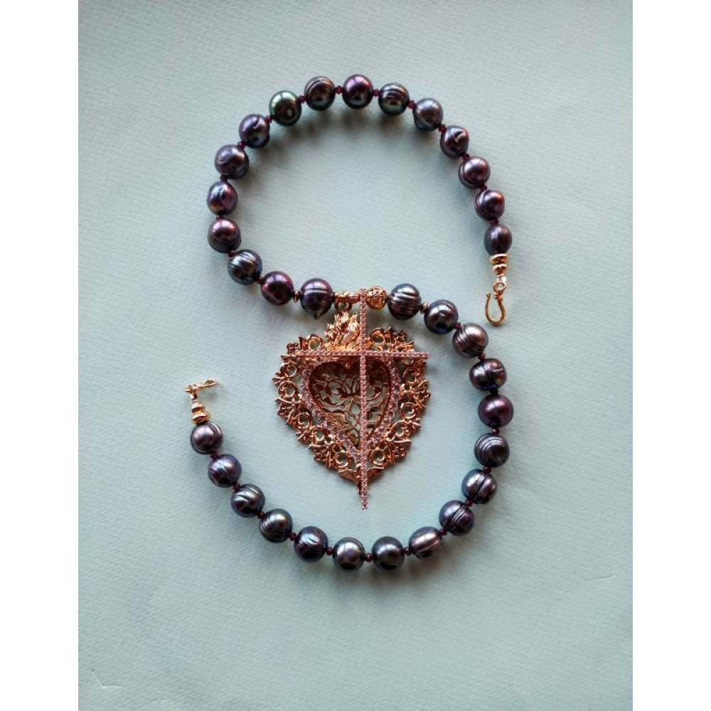 Намисто з колекції «Loving Heart of Jesus» Арт. N2122188LSHJGold