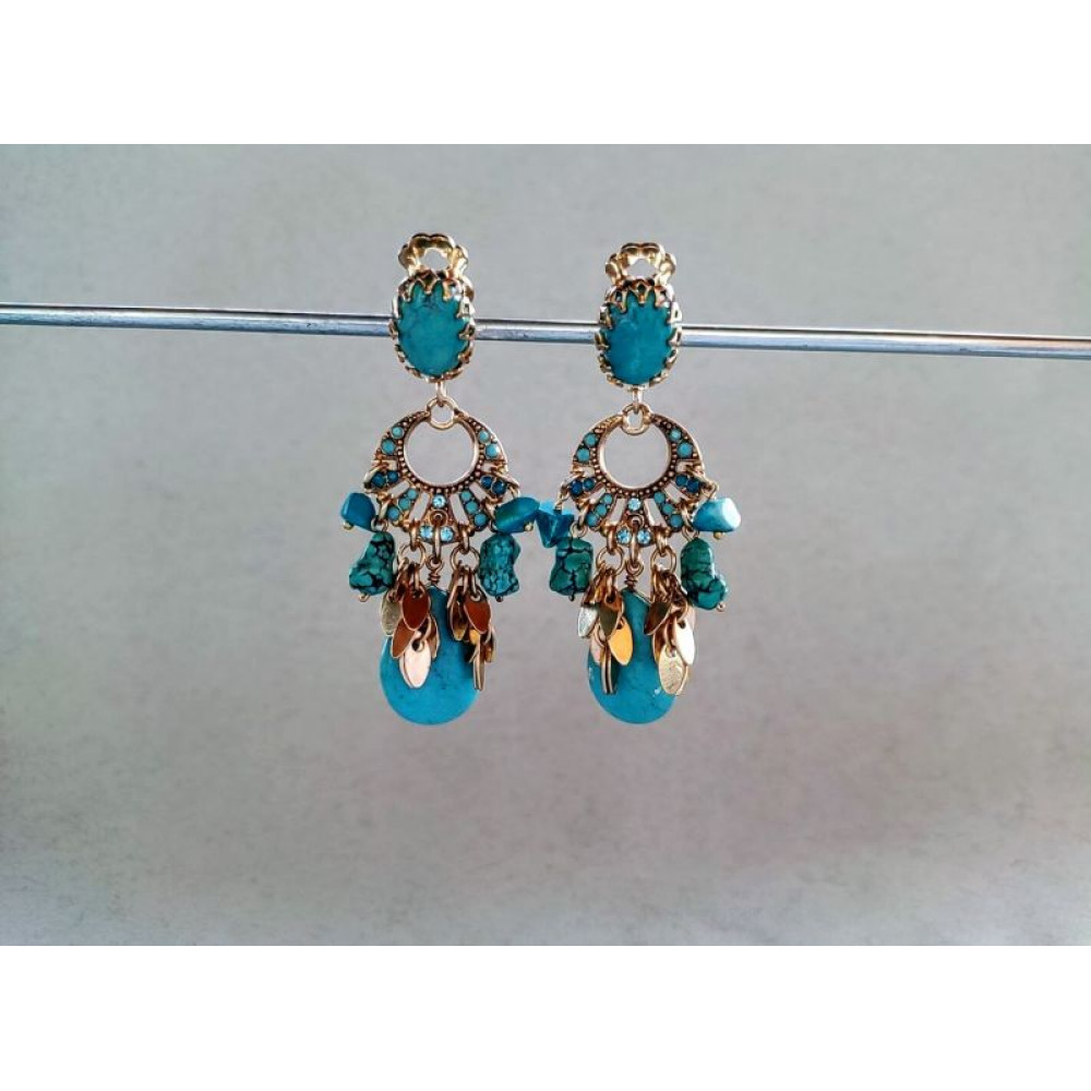 Кліпси з колекції «Artifacts» Арт. K9113188ARTurquoise