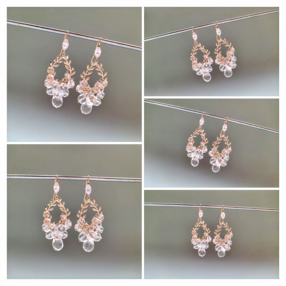Сережки з колекції «Ice and Sun» Арт. E11788I&S