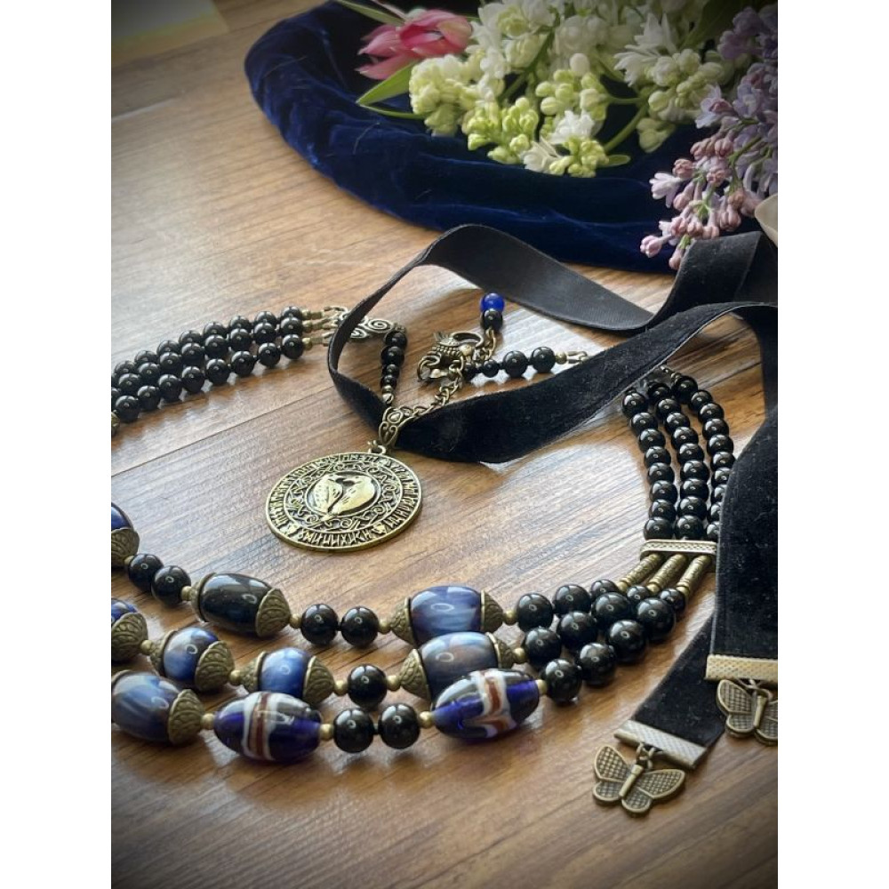 Намисто з дукачем «Магія надвечірʼя»