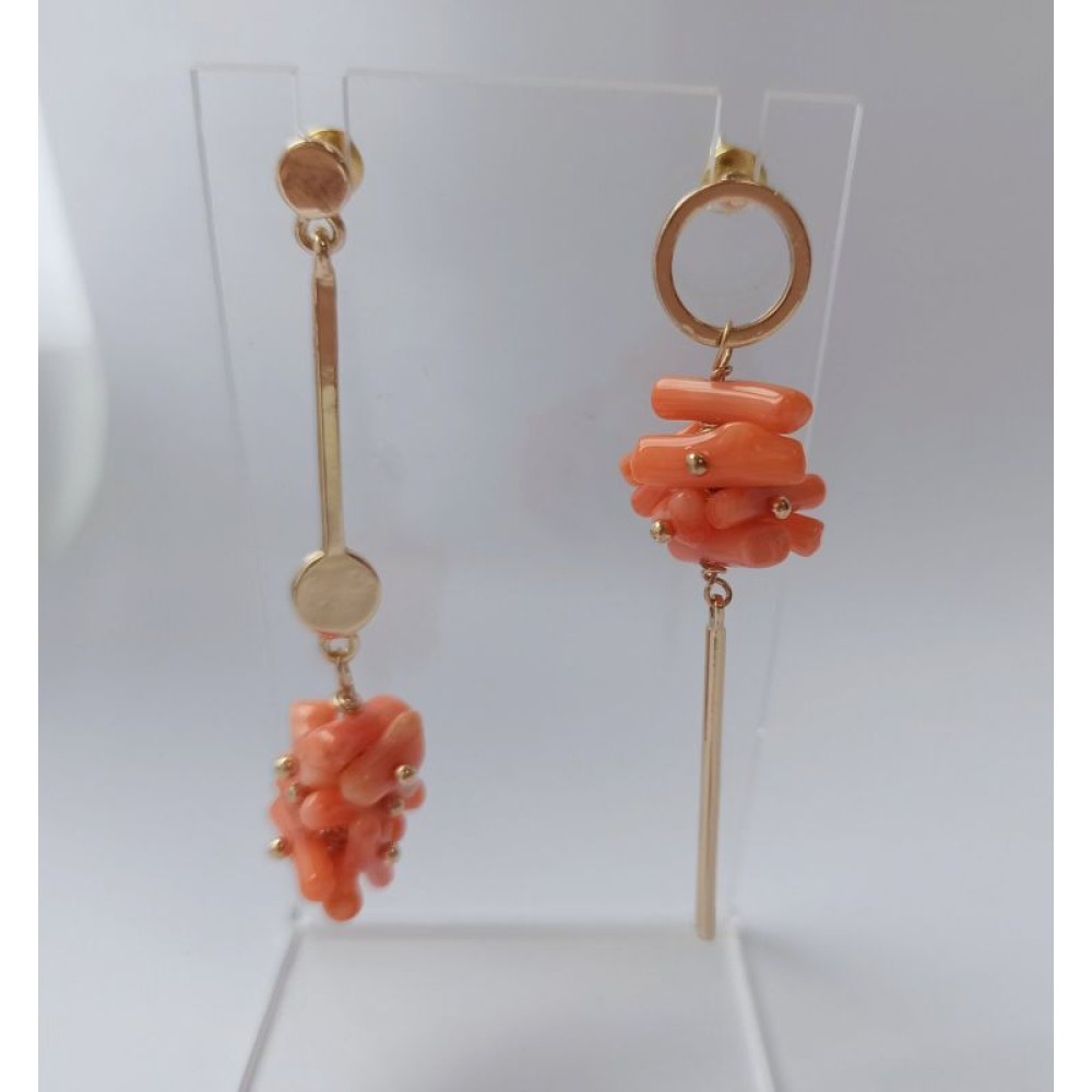 КОРАЛІЯ, сережки і каблучка