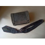 Сумка шкіра + трикотажна пряжа " Фантазія"