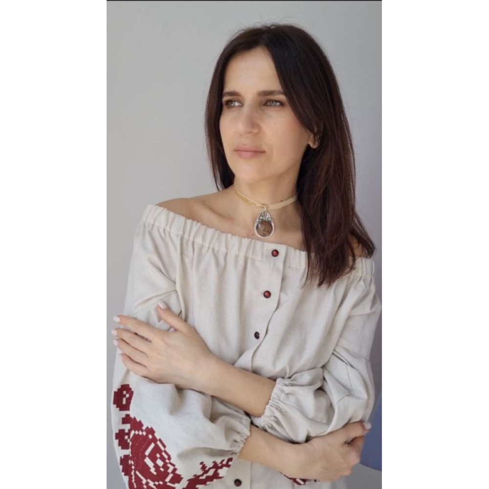 Підвіска з агатом