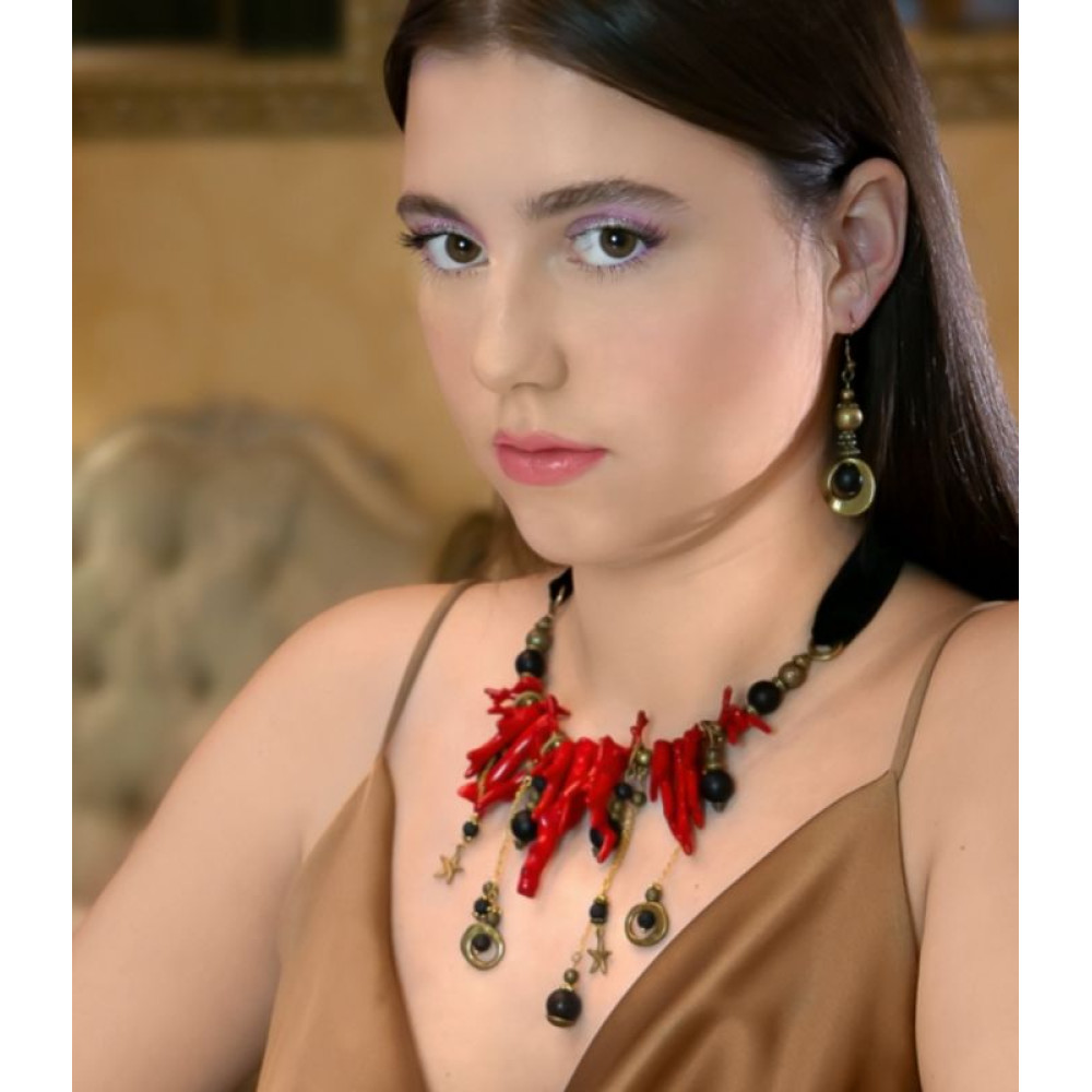 Намисто Маг Ма з браслетом і сережками 