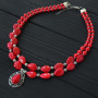 Намисто коралове "Крапля кохання" 