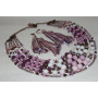 Намисто рожеве з китицями