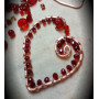 Мідний кулон "Серце на долоні"