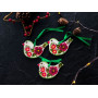 Ялинкова прикраса, Новорічний декор, Ялинкова іграшка, Різдвяна пташка щедрик. 