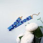 Етно-прикраса для дівчинки чокер-силянка «Волошкова роса» beaded choker