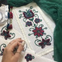 Вишиванка ручної роботи Смарагдова 