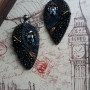 Сережки з кристалами Swarovski
