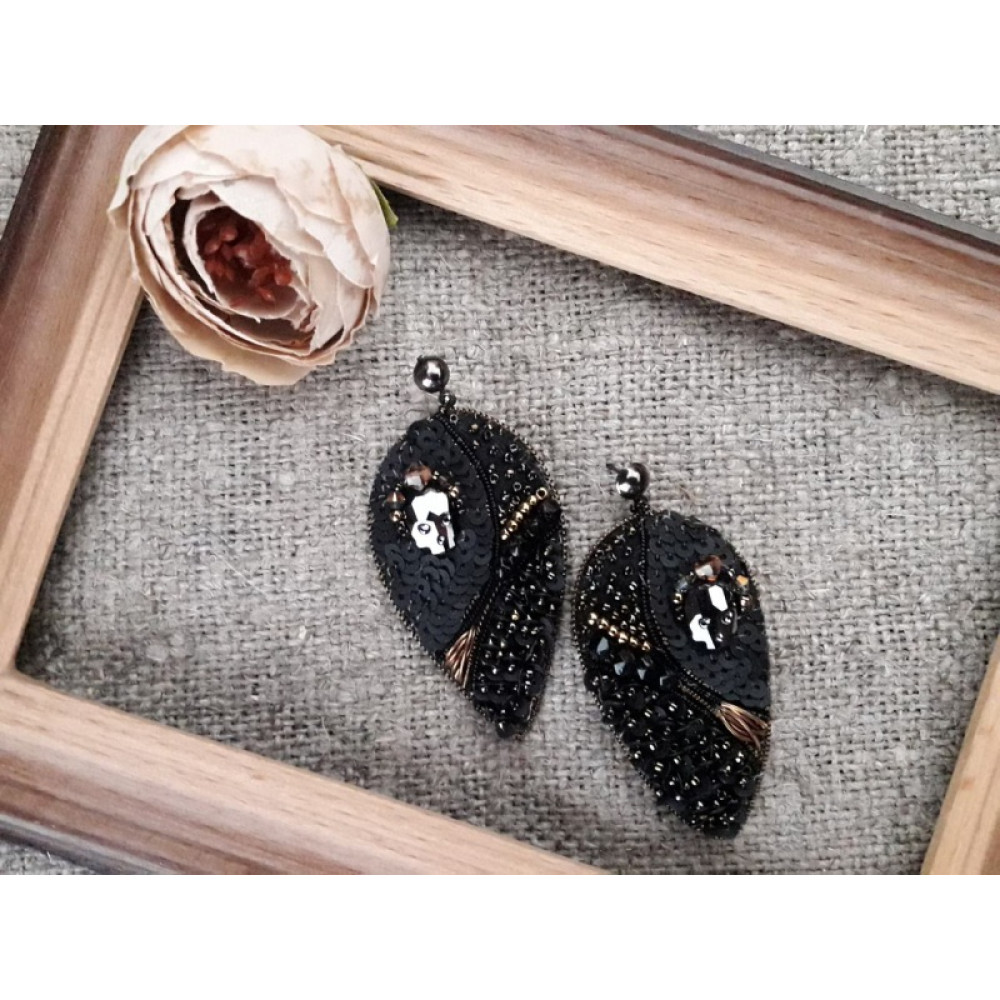 Сережки з кристалами Swarovski