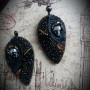 Сережки з кристалами Swarovski