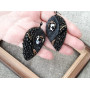 Сережки з кристалами Swarovski