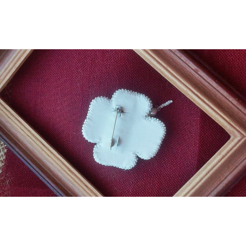 Брошка "Pink clover"
